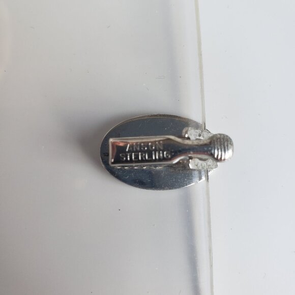 Retro 1960s Anson Sterling Tie Clip for Skinny Neckties Engravable Men’s Gift - Picture 5 of 7